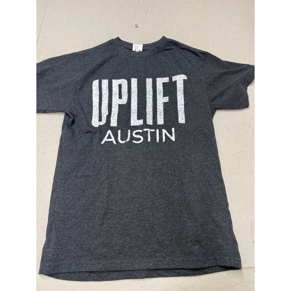 UPLIFT Desk UPLIFT Austin Graphic T-Shirt Unisex Small Gray A6
